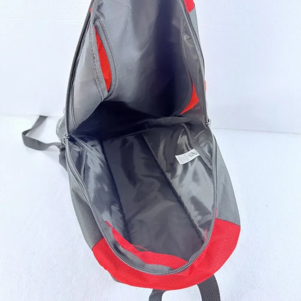 Chicago Blackhawks Backpack School Bag Mini Hockey Stick & Water Bottle Bundle